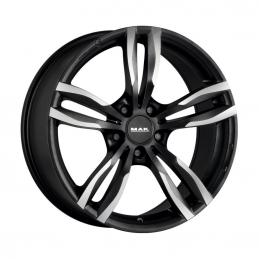 MAK Luft 8.5x19 PCD5x120 ET33 DIA 72.6  Ice Black